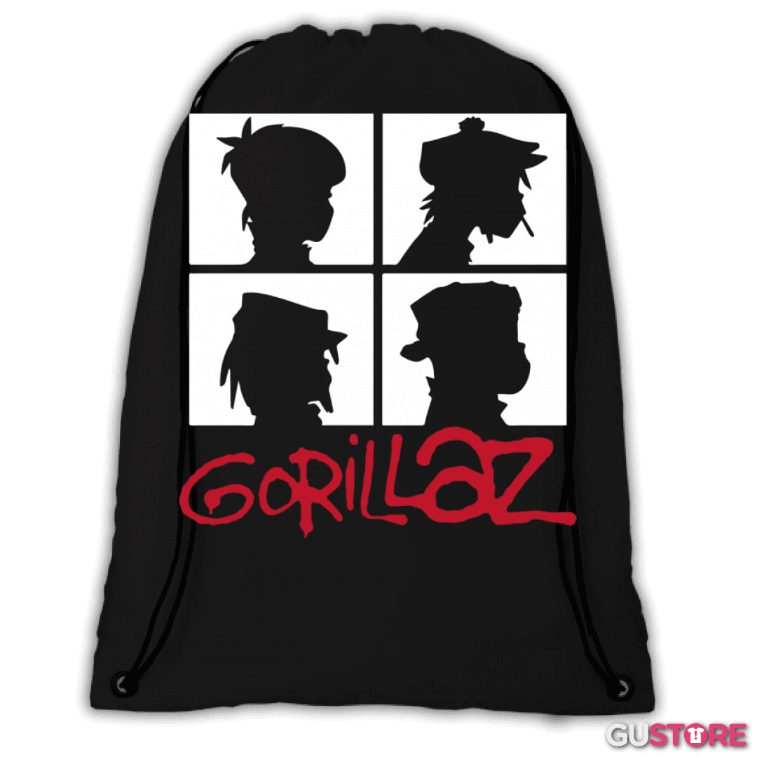 Mochila Gorillaz - Demon Days B&W