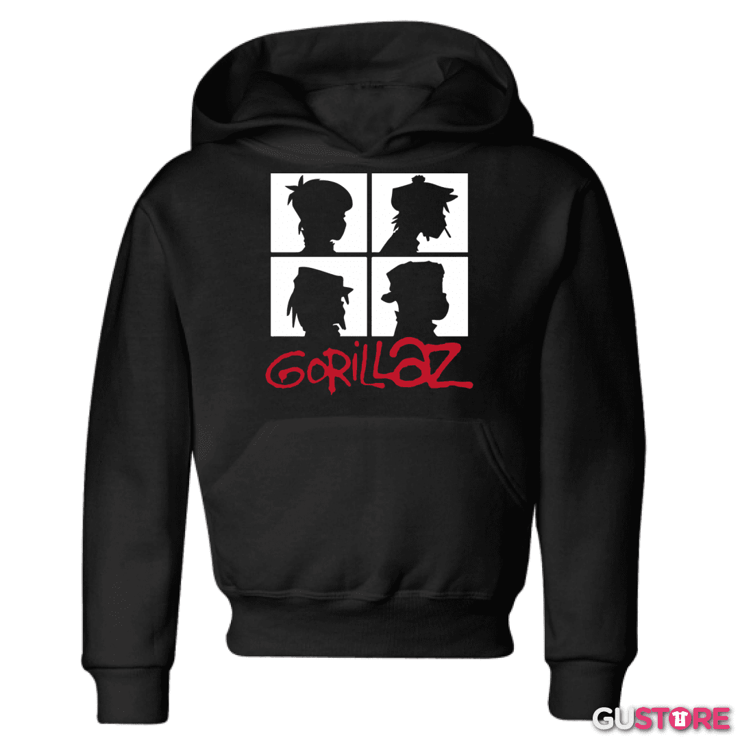 Poleron de niño Gorillaz - Demon Days B&W