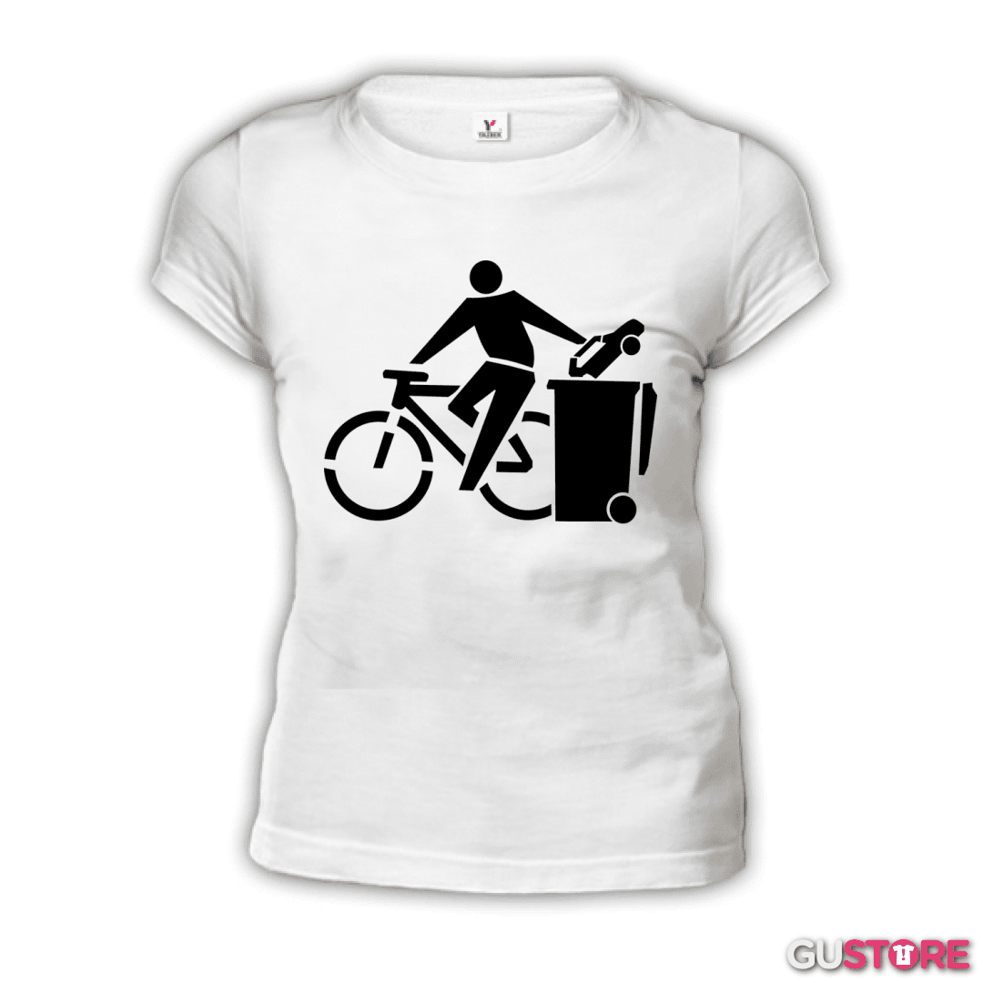 Polera de Mujer Auto a la basura 
