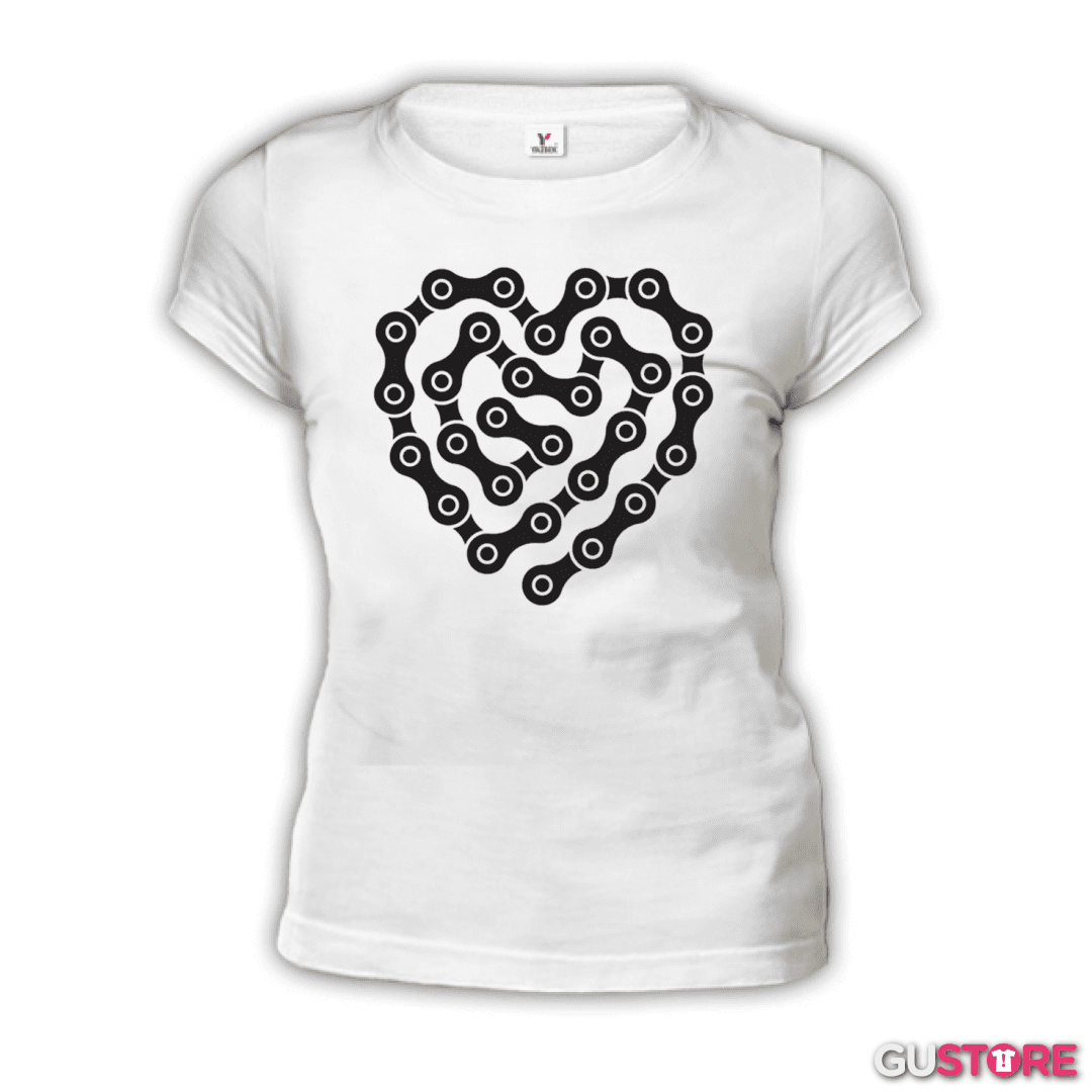 Polera de Mujer CORAZON CADENA 