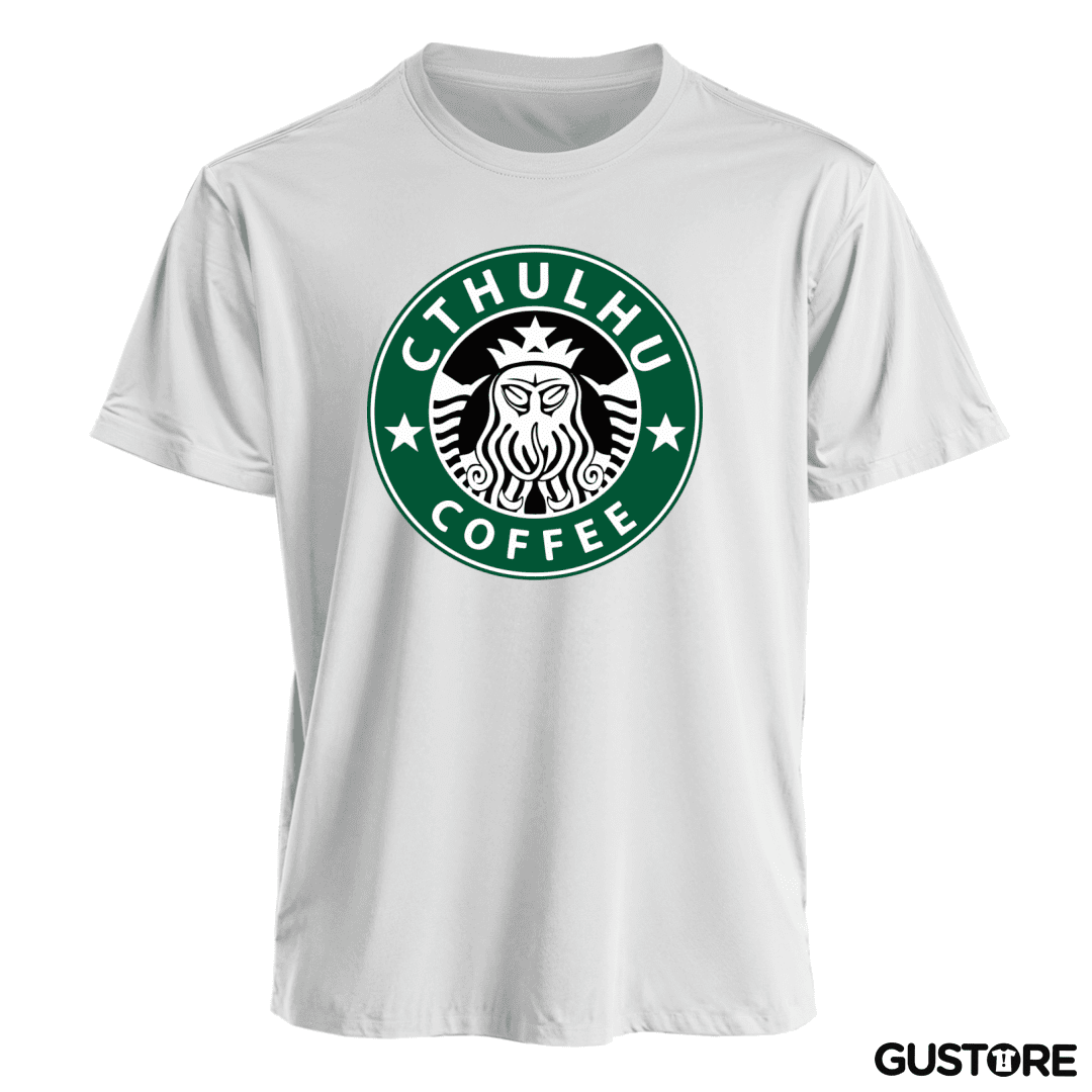 Polera Cthulhu Coffee