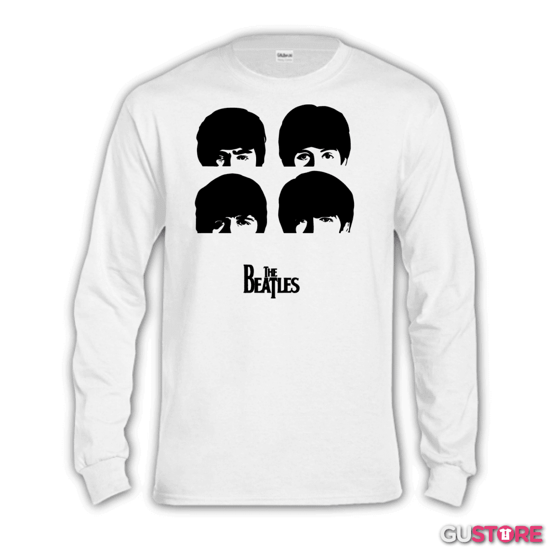 Polera manga larga The Beatles - A hard days night