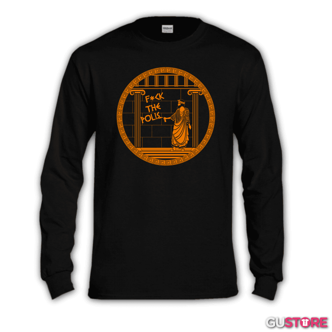 Polera manga larga F*ck the polis