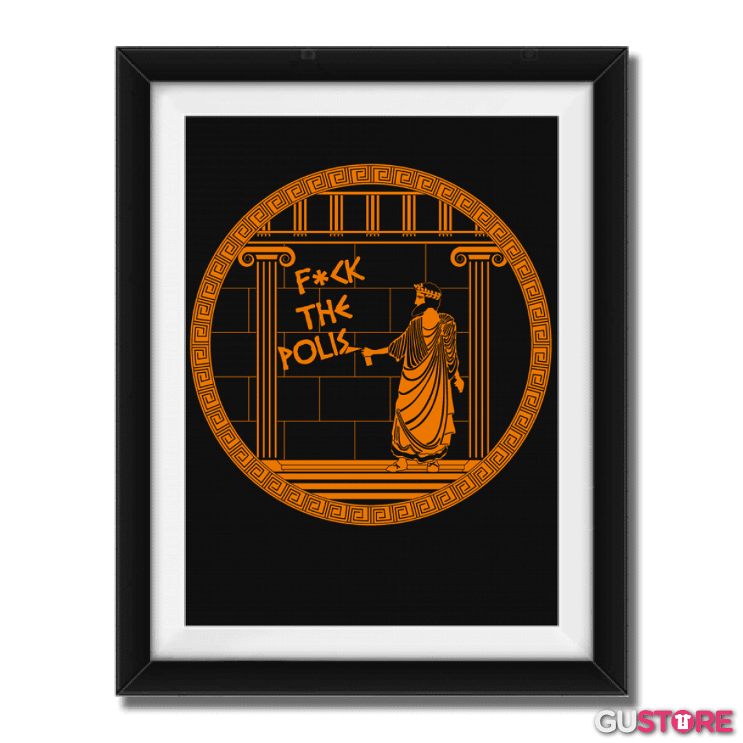 Cuadro decorativo F*ck the polis