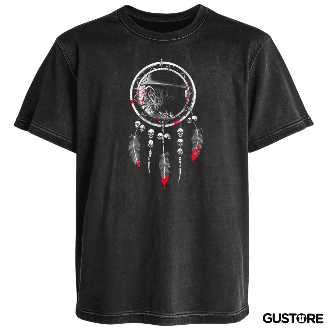 Polera desgastada freddy atrapador de sueños