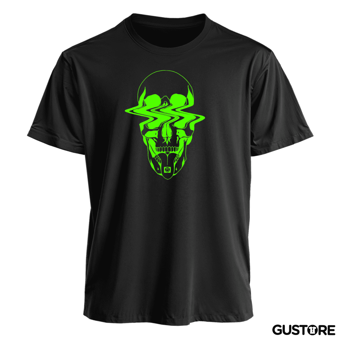 Polera Trippy skull