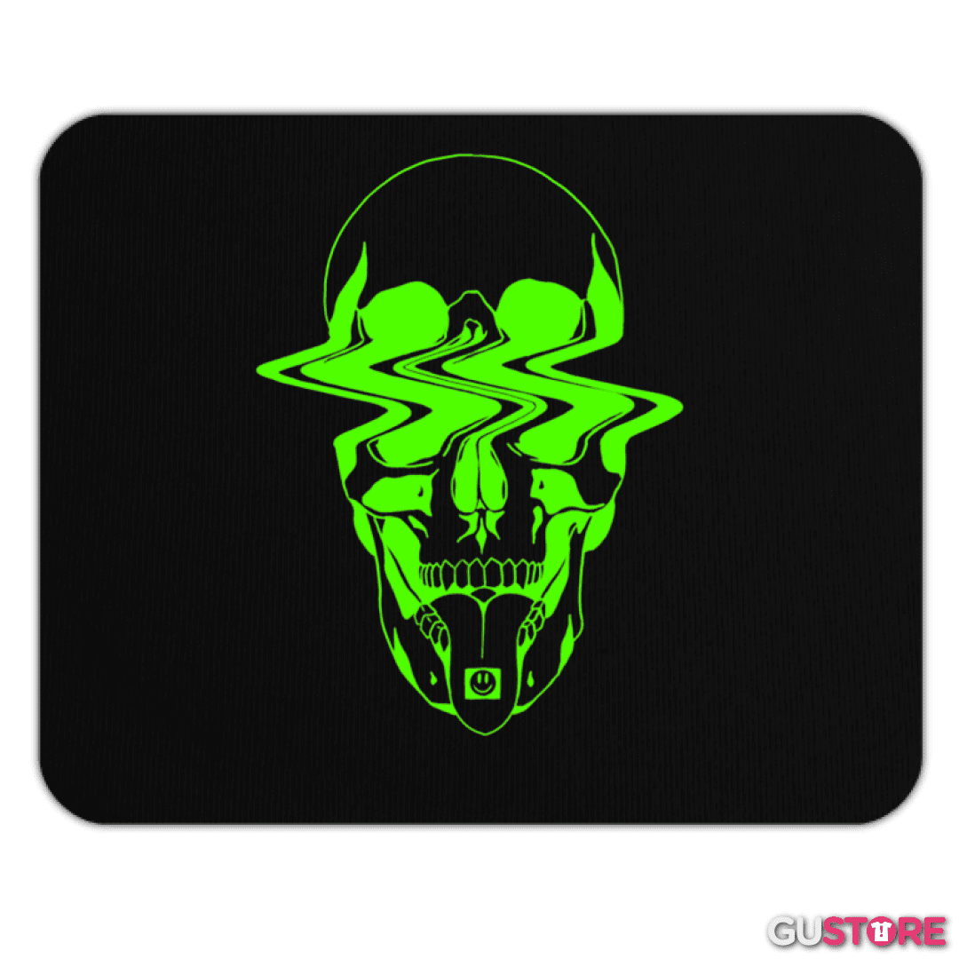 Mousepad Trippy skull