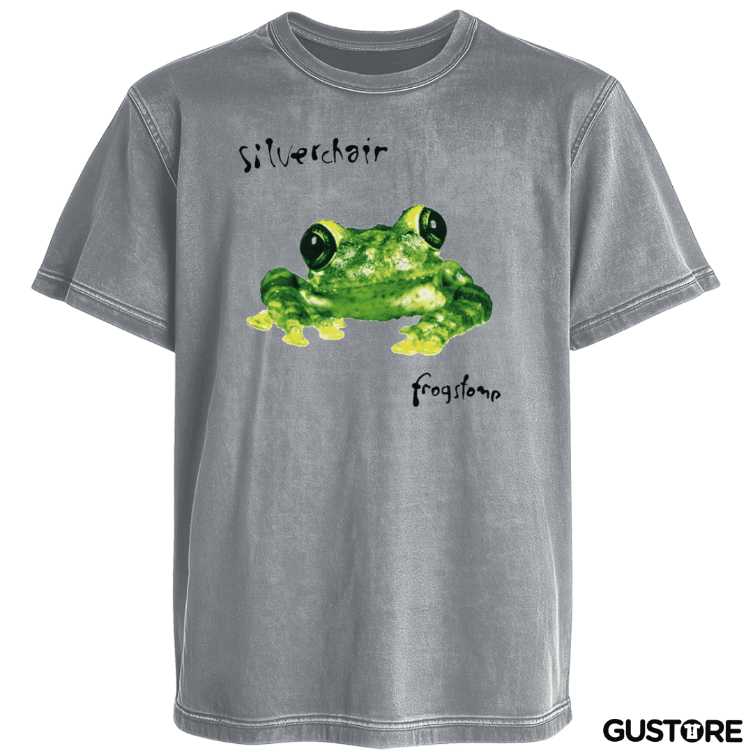 Polera desgastada Silverchair frogstomp