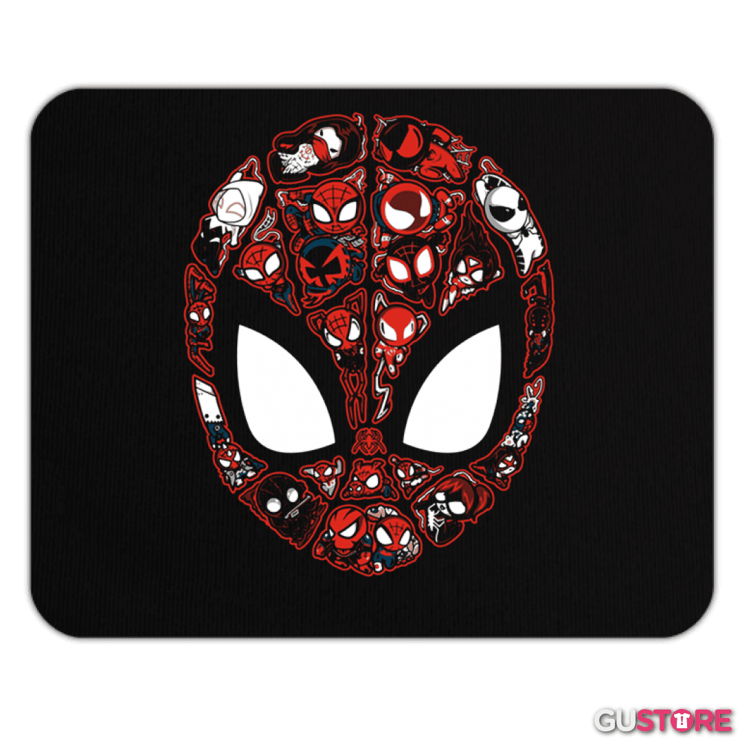 Mousepad spider faces
