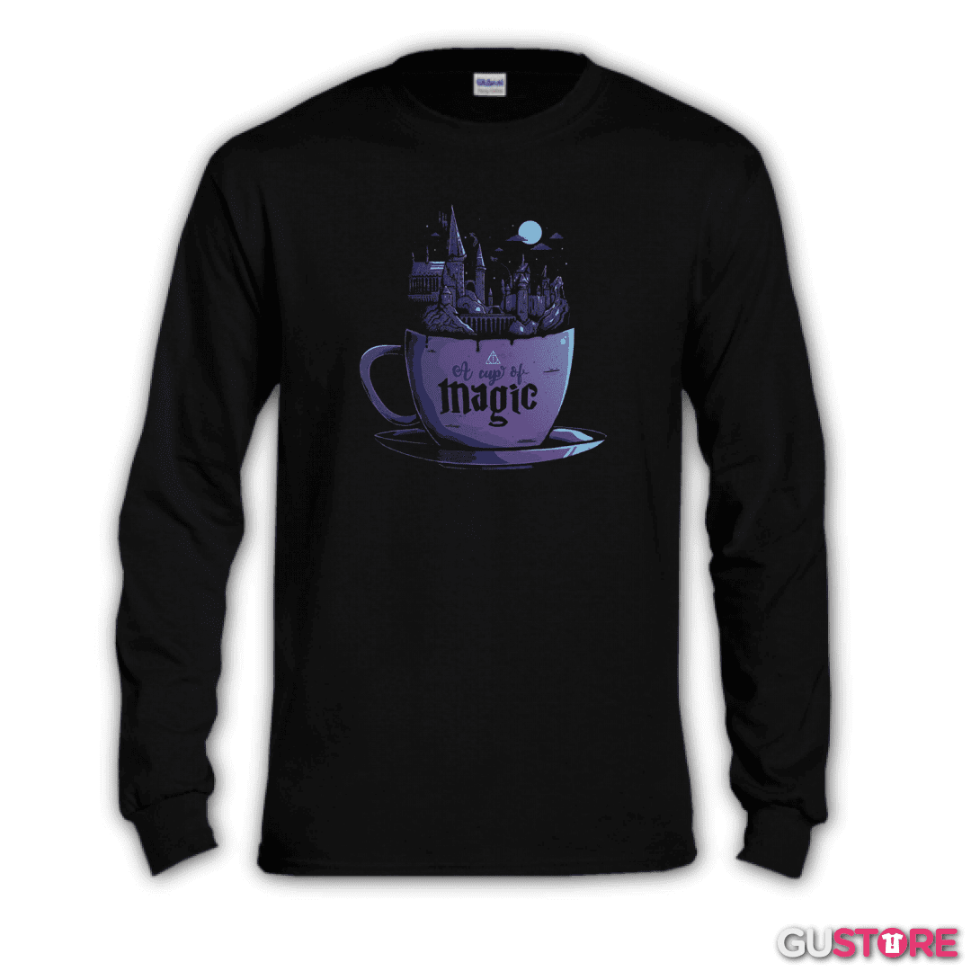 Polera manga larga Una tasa de magia