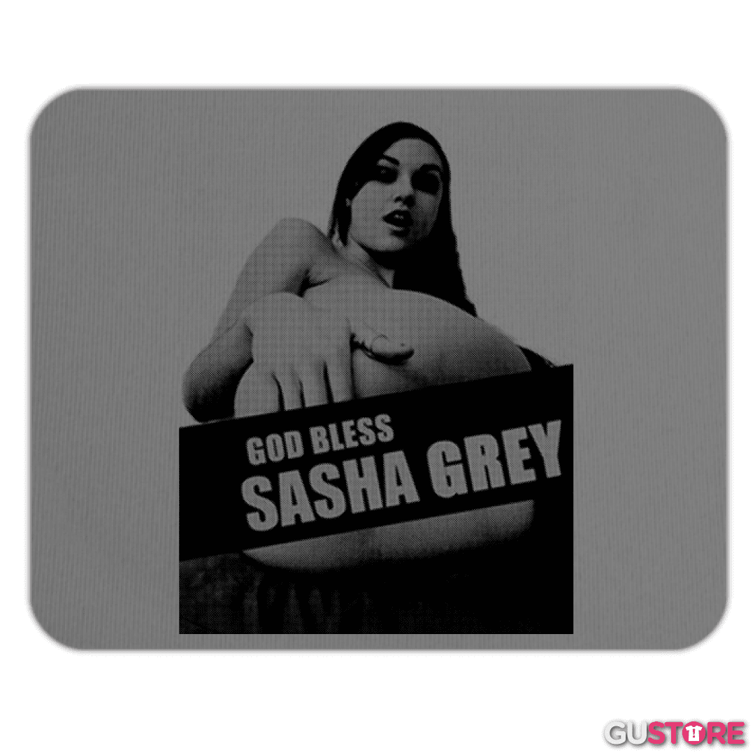 Mousepad God bless sasha grey 2