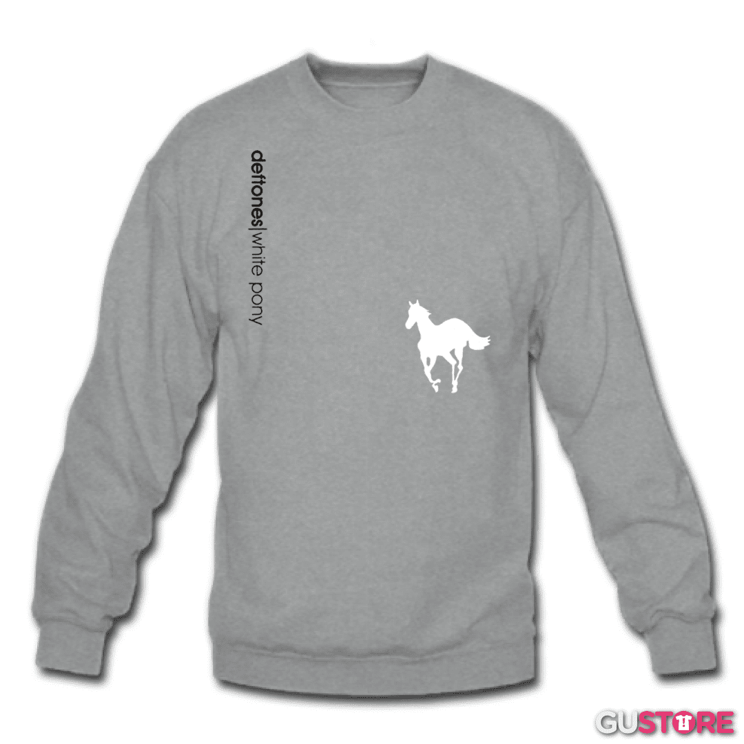 Poleron polo Deftones white pony