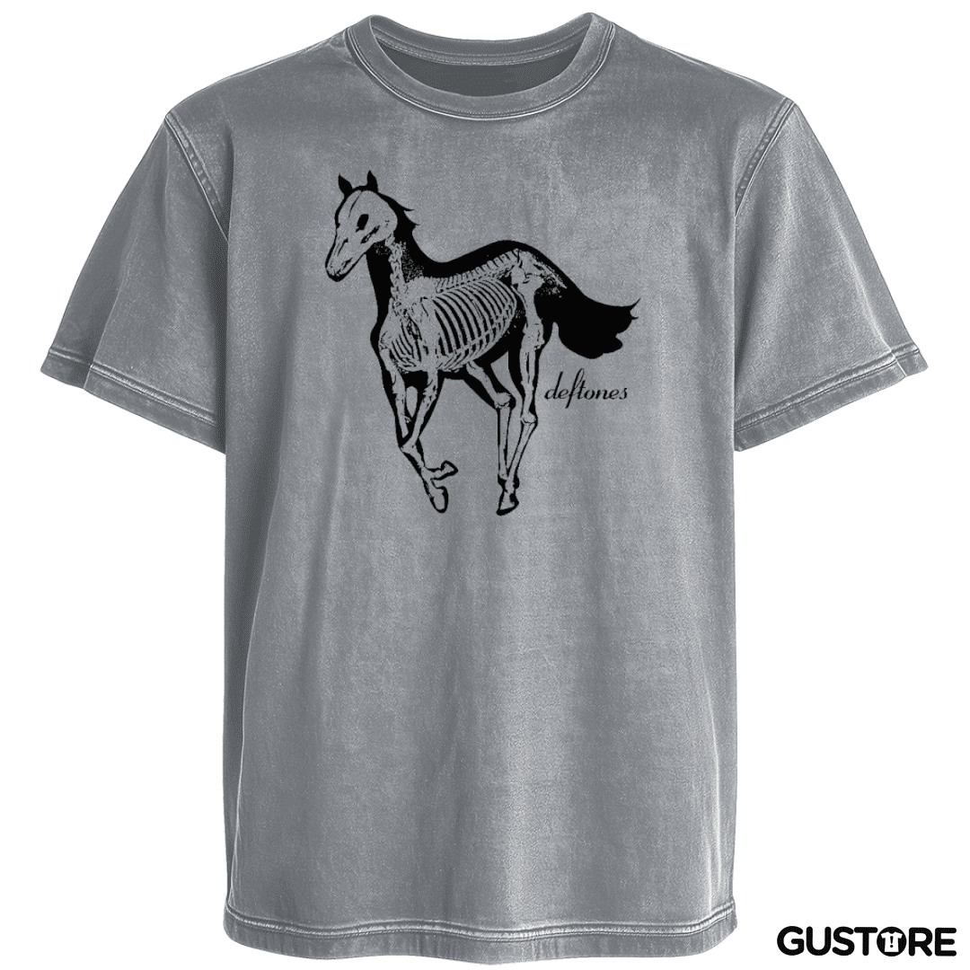 Polera desgastada Deftones pony