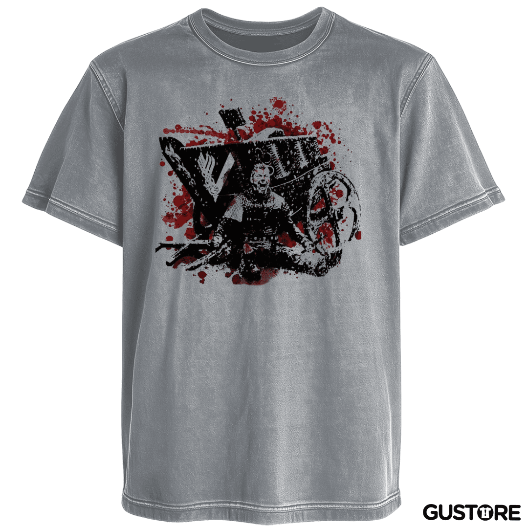 Polera desgastada Ivar blood