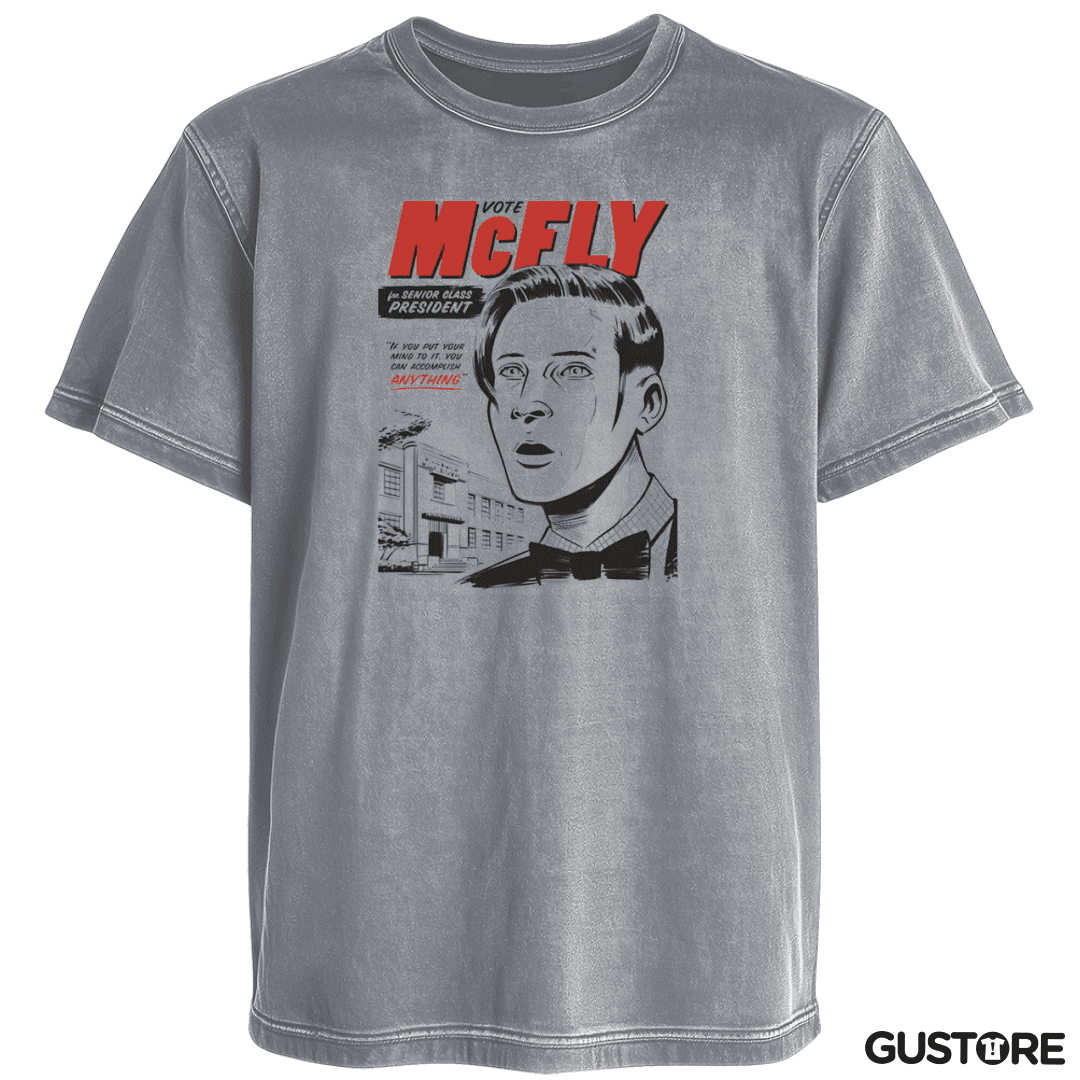 Polera desgastada Vote McFLY 