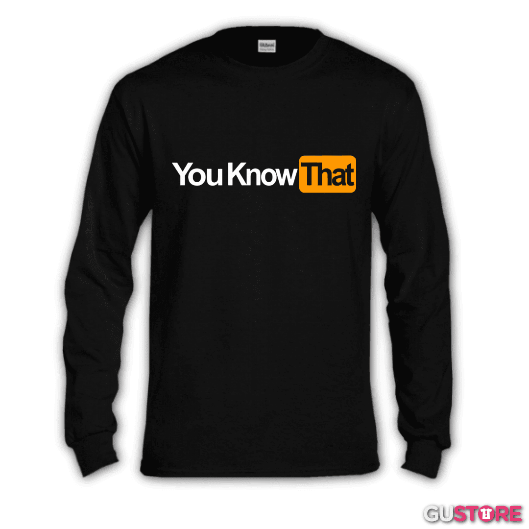 Polera manga larga You know that