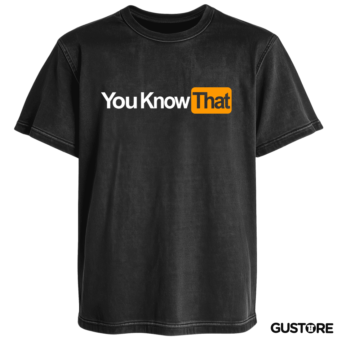 Polera desgastada You know that