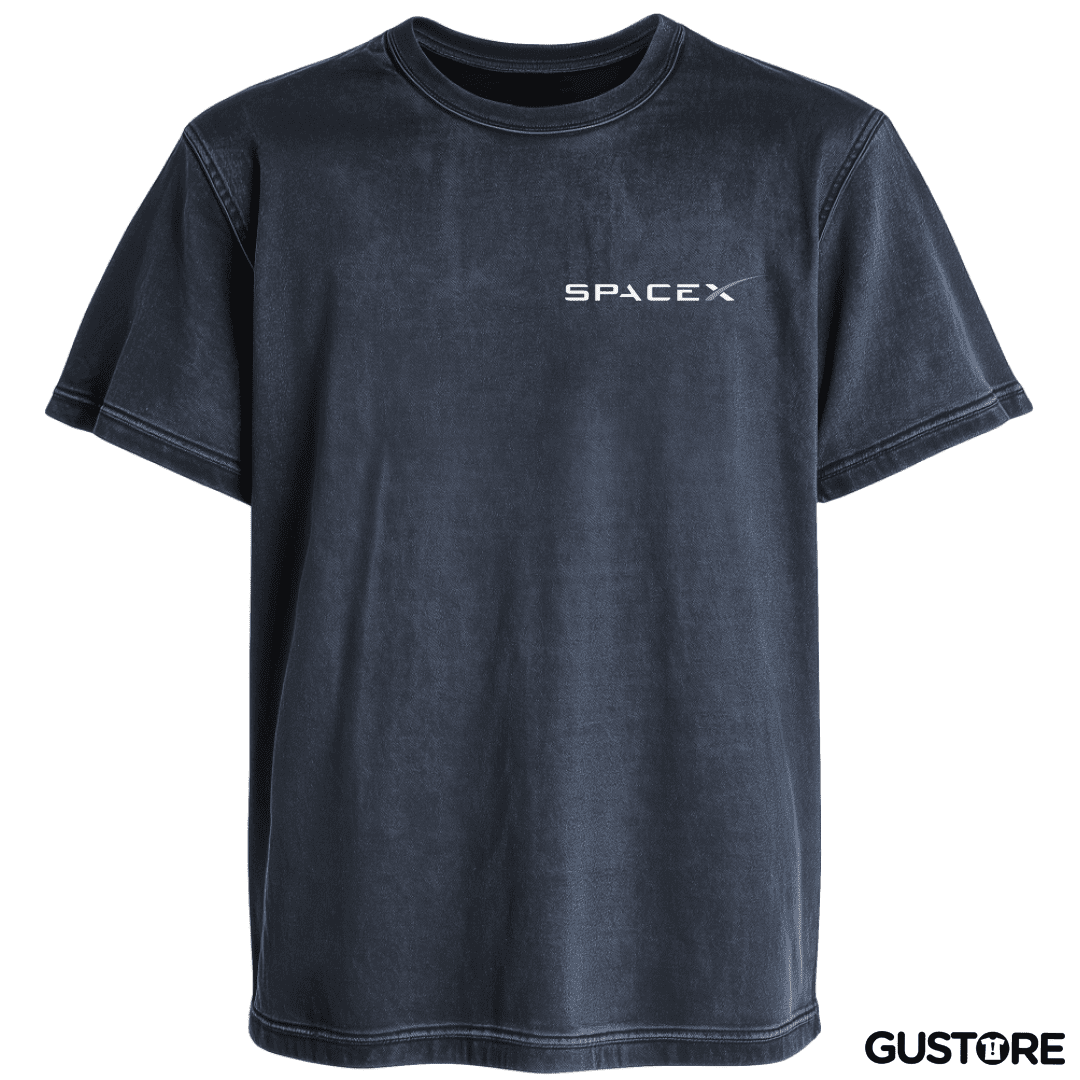Polera desgastada Space X