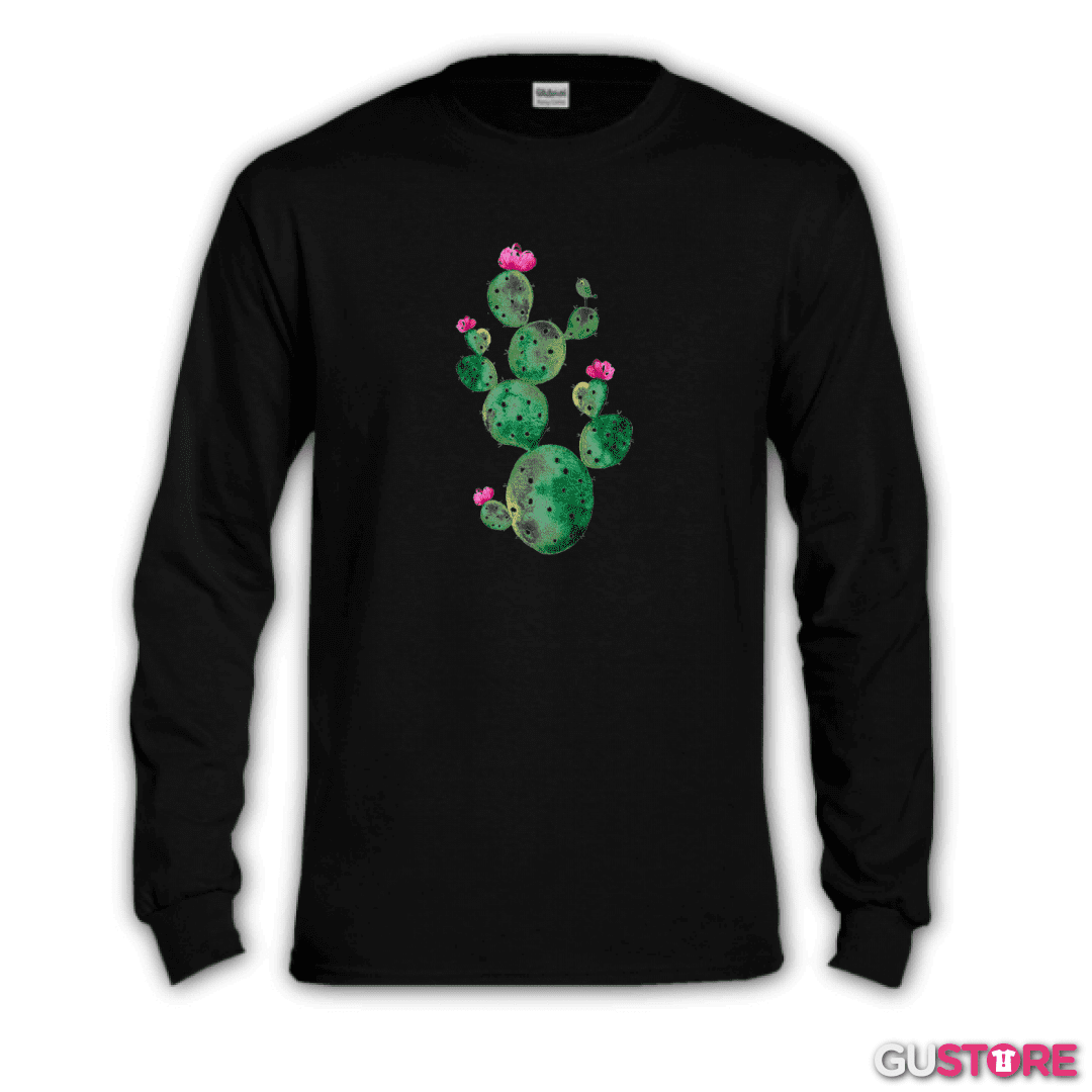 Polera manga larga Cactus