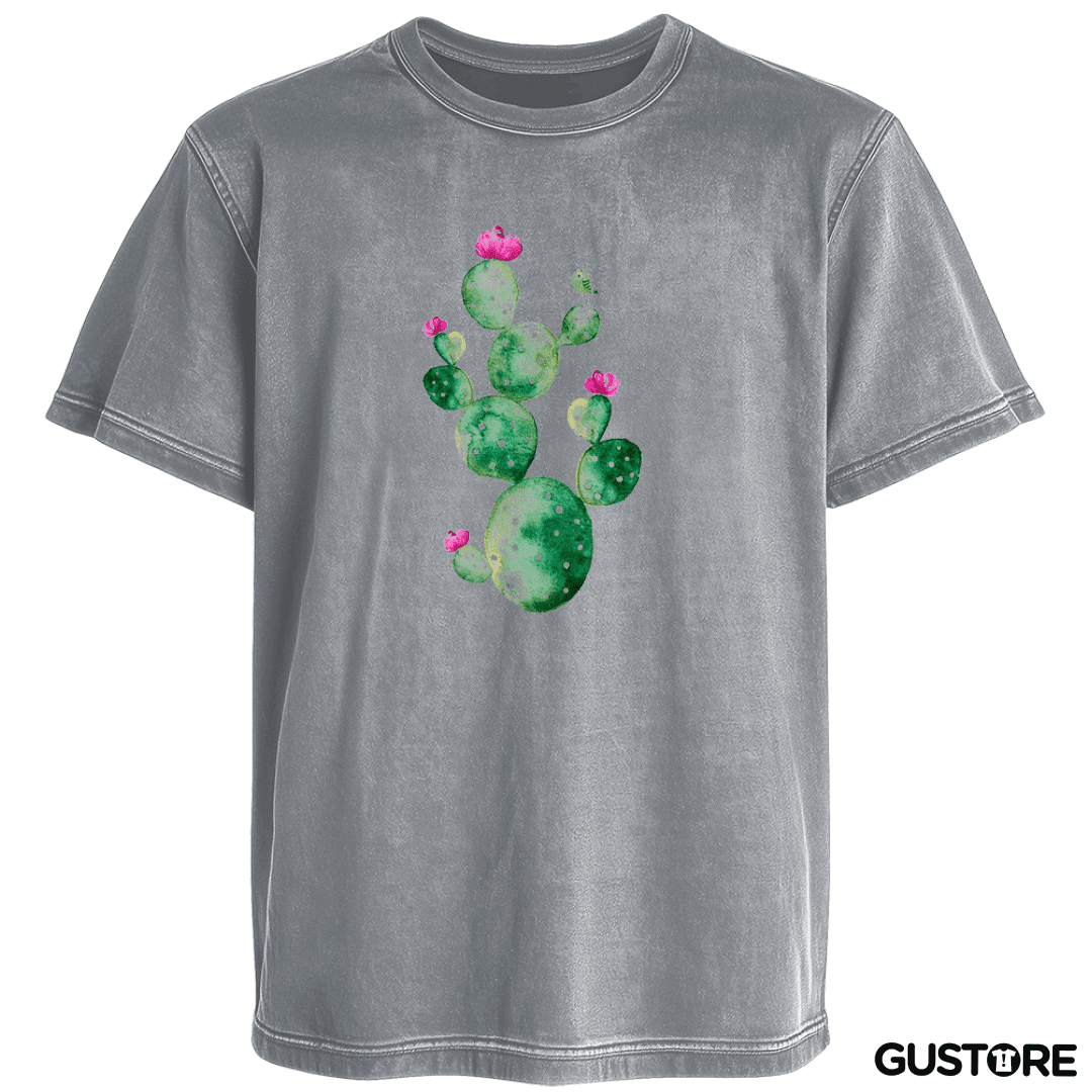 Polera desgastada Cactus