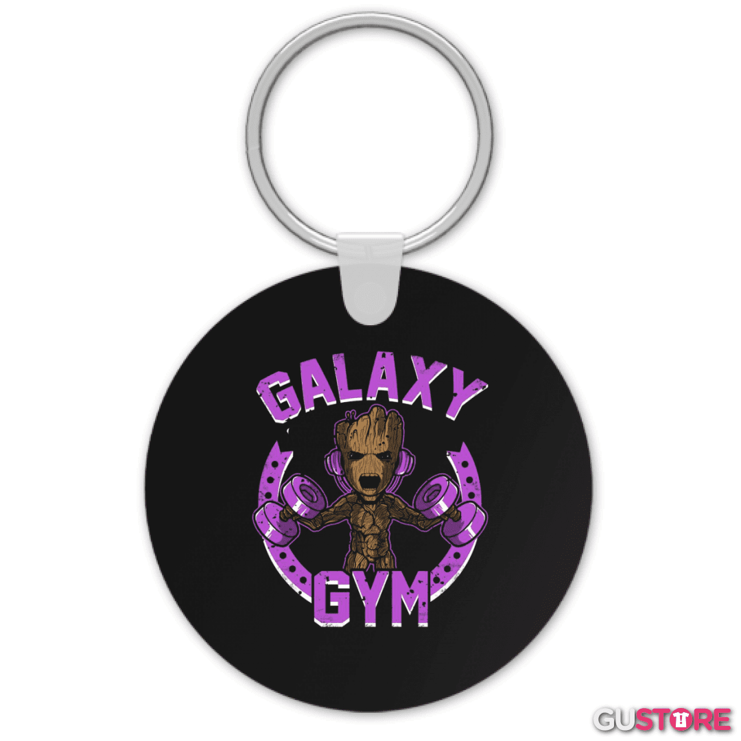 Llavero Groot Galaxy Gym