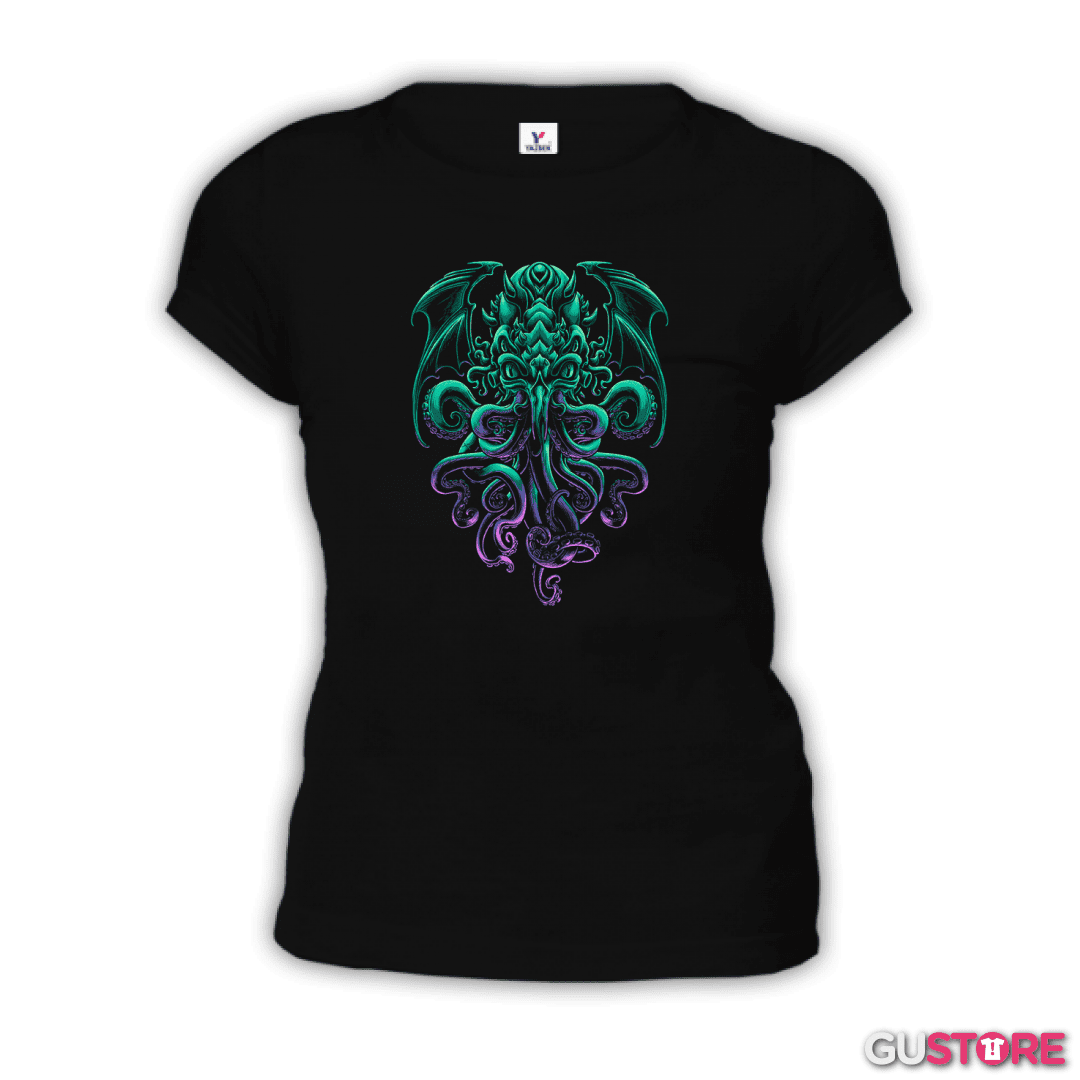 Polera de Mujer Cthulhu Full