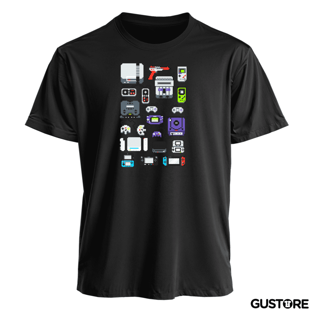 Polera consolas nintendo