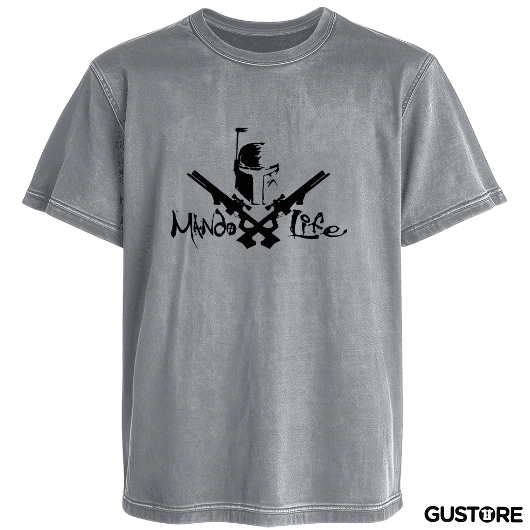 Polera desgastada Fett - Mando Life