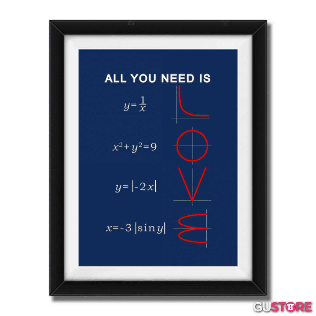 Cuadro decorativo All you need is L0v3