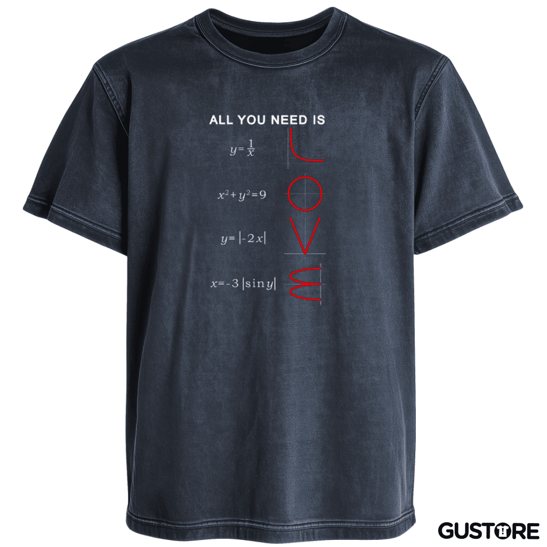Polera desgastada All you need is L0v3