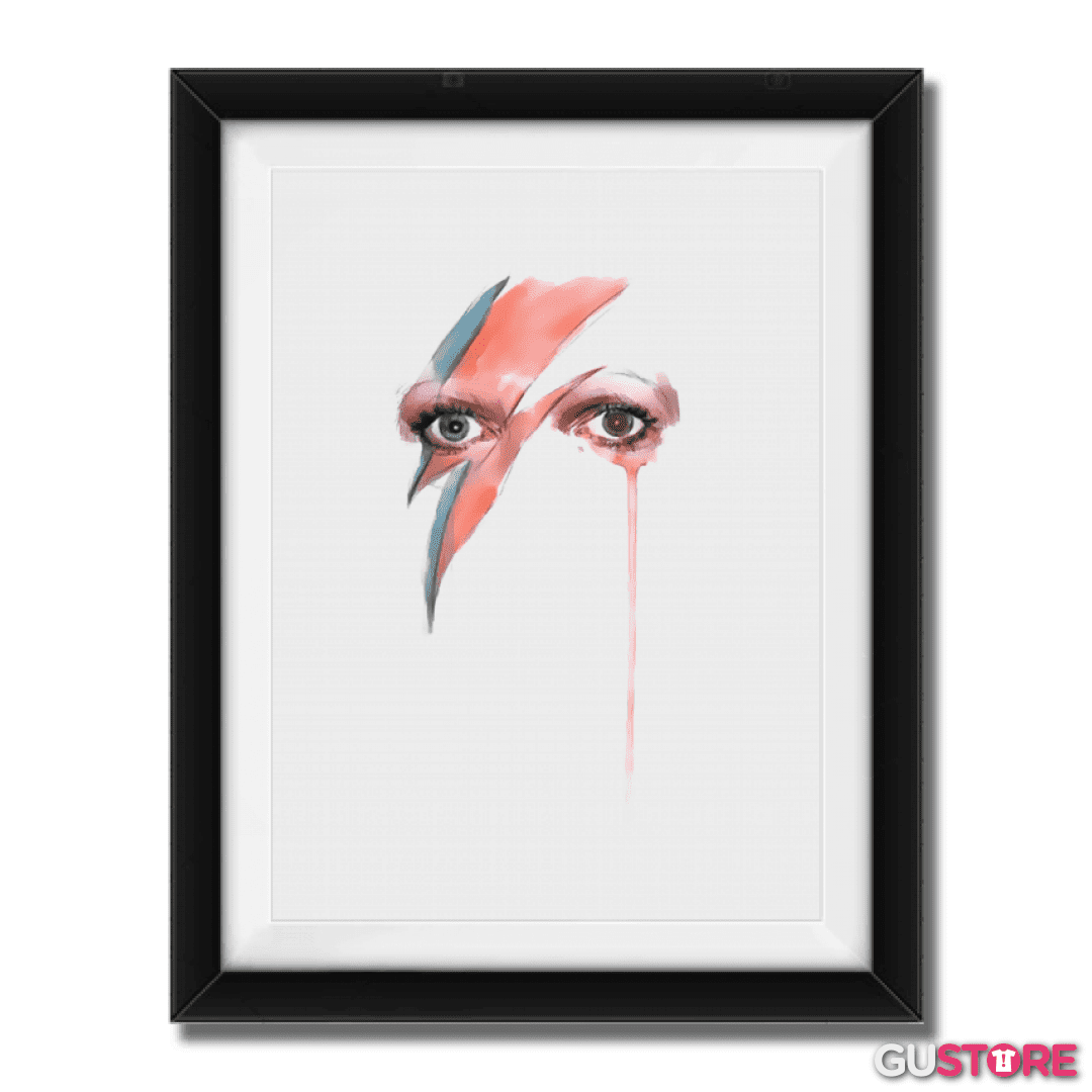 Cuadro decorativo Bowie eyes 