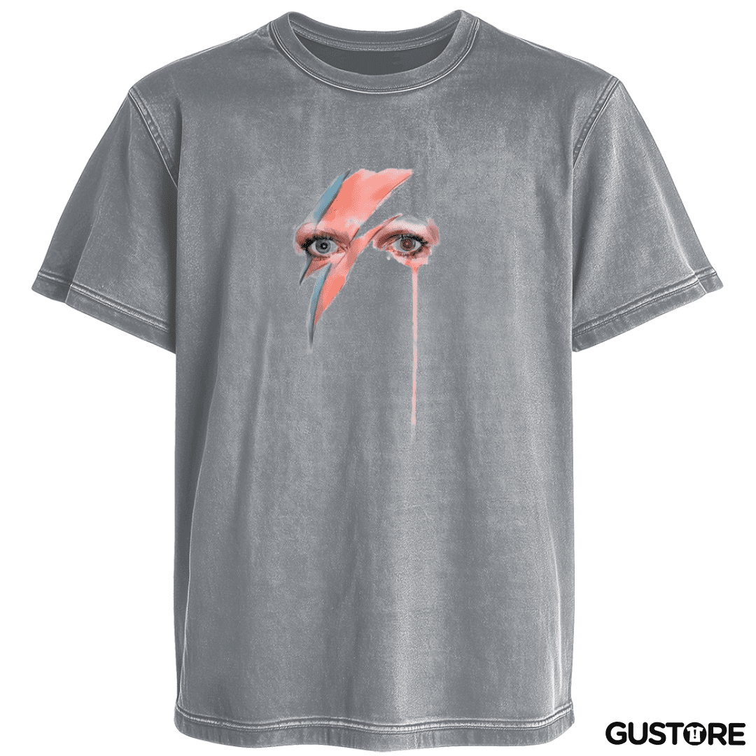 Polera desgastada Bowie eyes 
