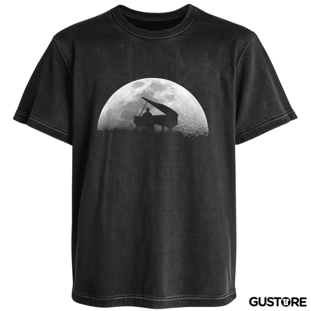 Polera desgastada PIANO LUNA