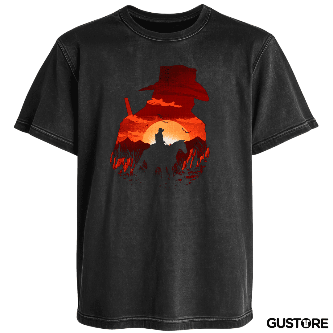 Polera desgastada Redemption 