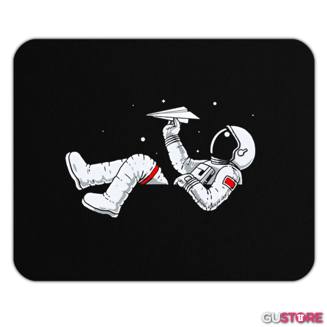Mousepad Astronauta avion de papel 