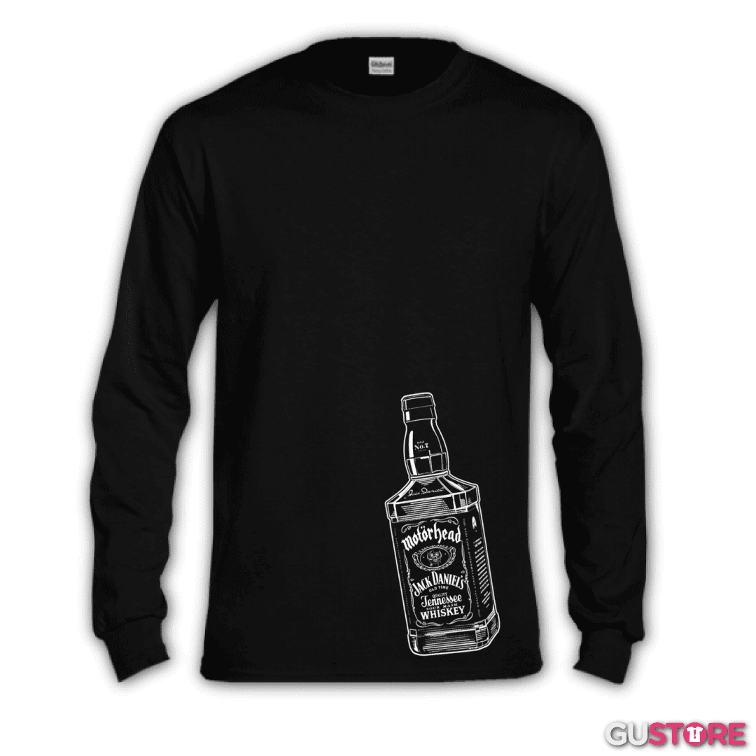 Polera manga larga Jack Daniels Motorhead