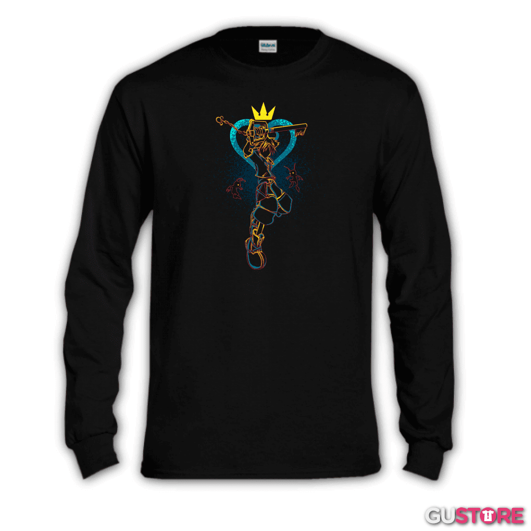 Polera manga larga Kingdom hearts 6