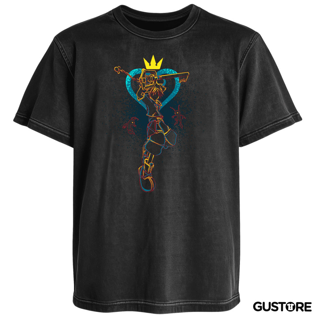 Polera desgastada Kingdom hearts 6