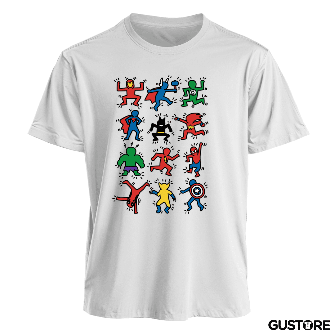 Polera Super heroes