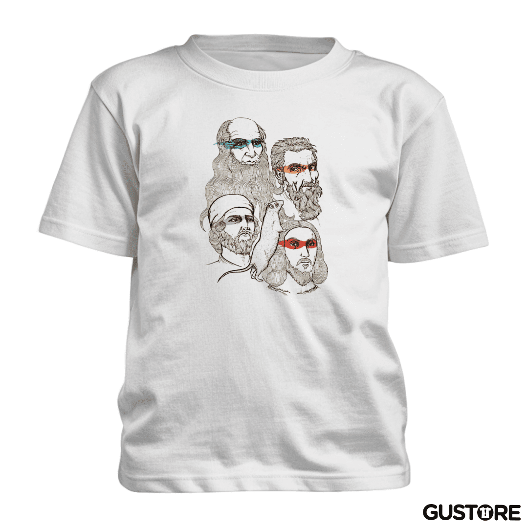 Polera de niño Tortugas ninjas renacimiento