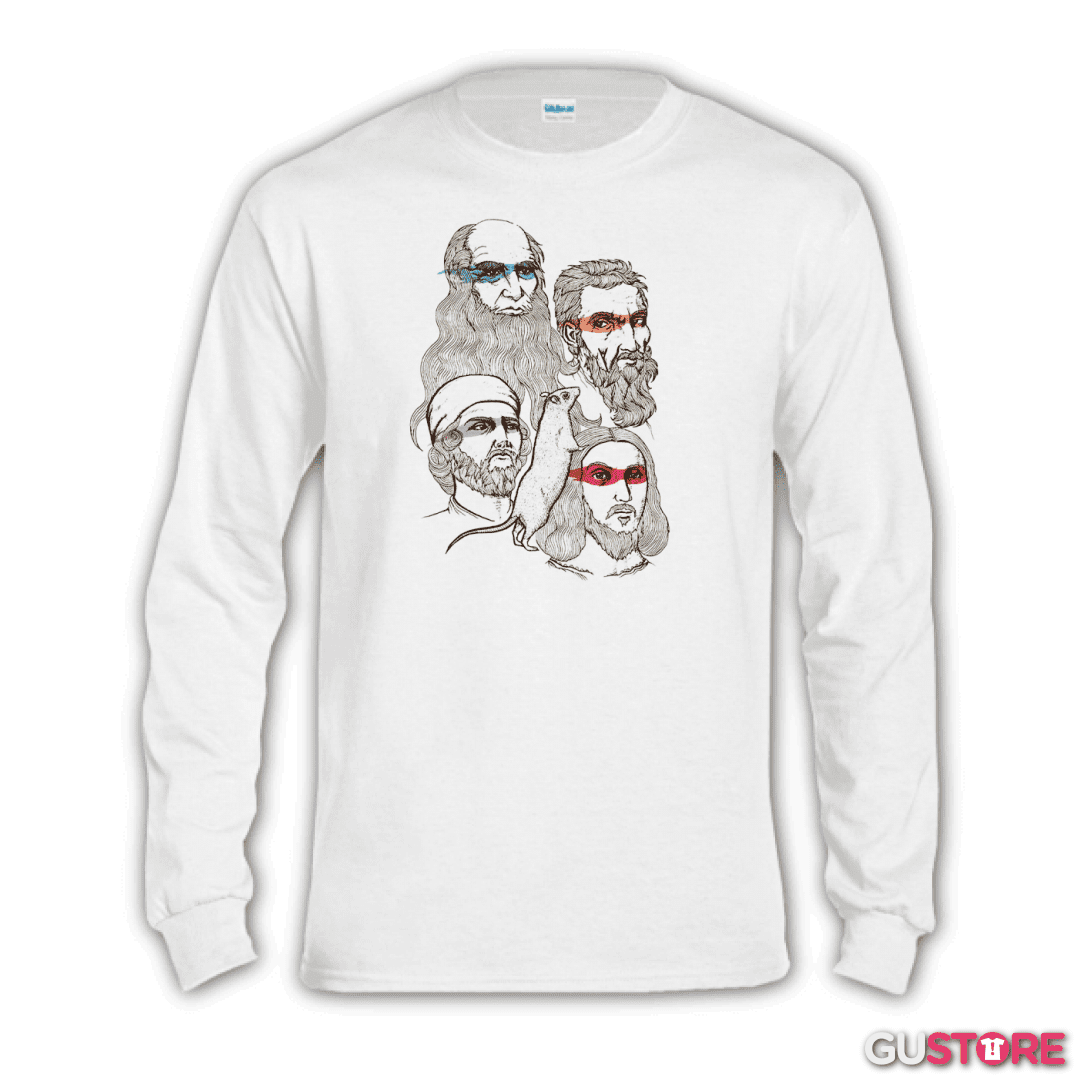 Polera manga larga Tortugas ninjas renacimiento