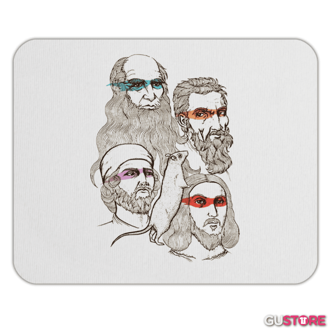 Mousepad Tortugas ninjas renacimiento