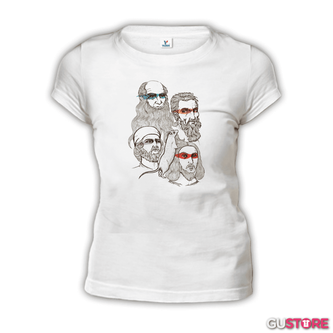 Polera de Mujer Tortugas ninjas renacimiento
