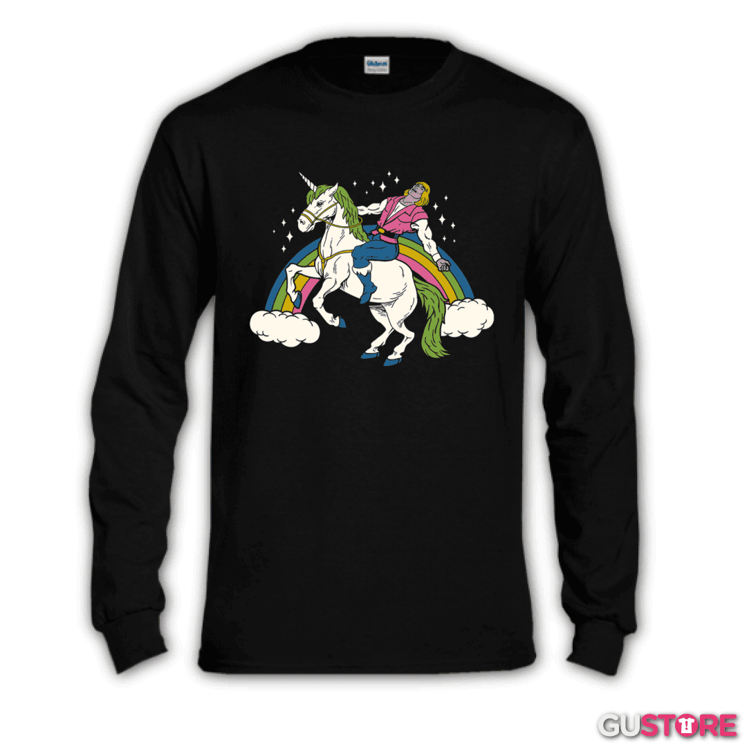 Polera manga larga She man