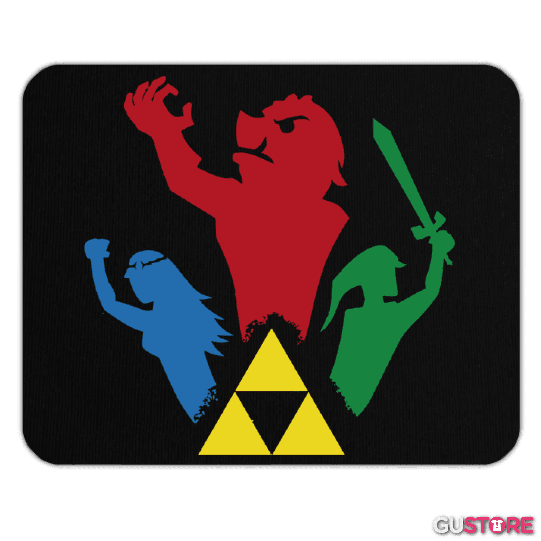 Mousepad Trifuerza Personajes 2