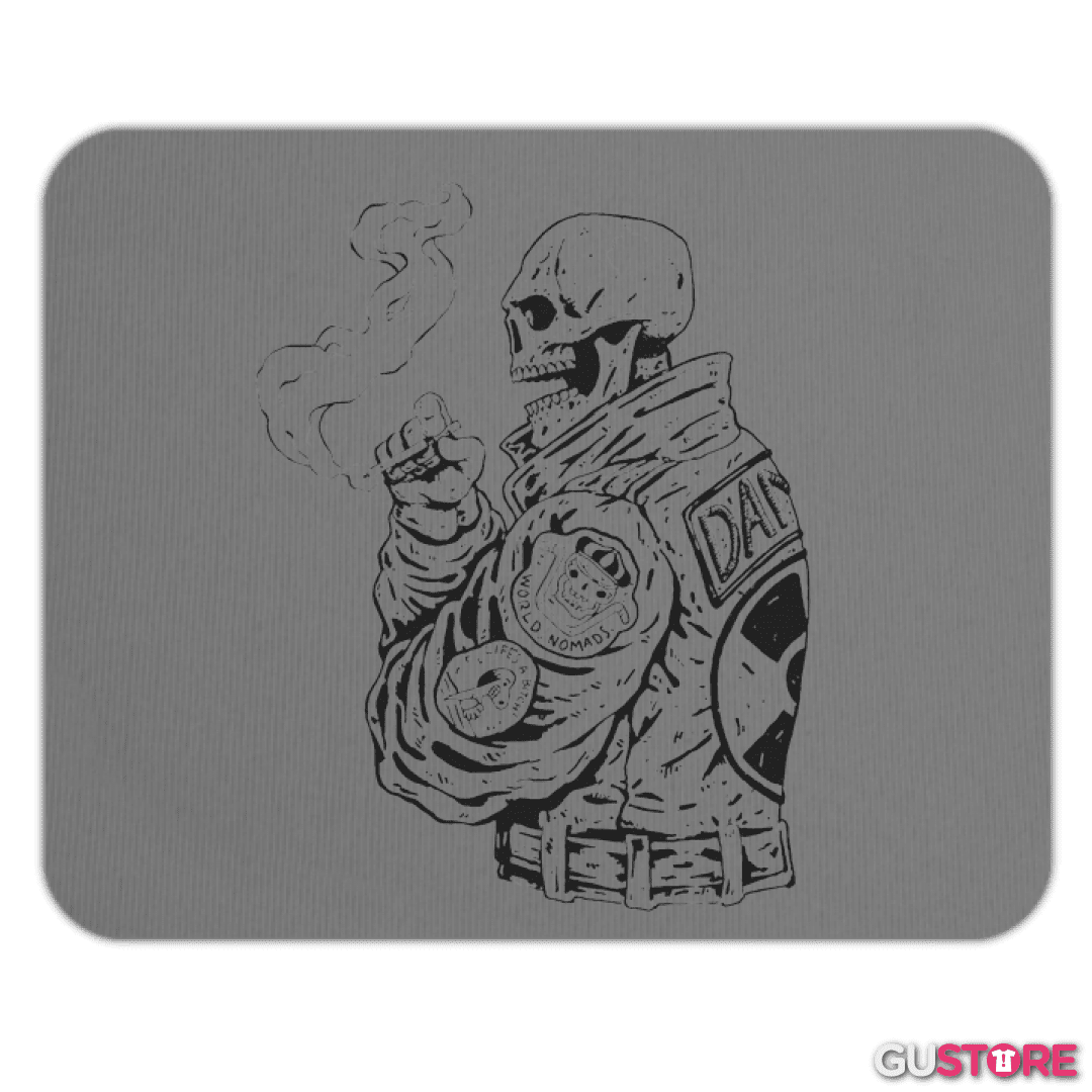 Mousepad Skull biker