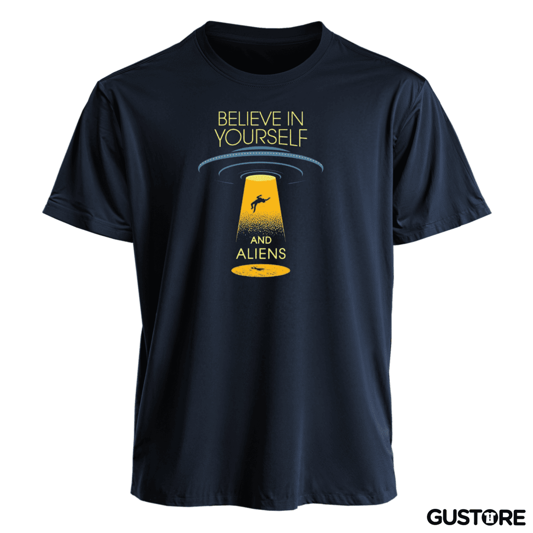 Polera Believe in aliens