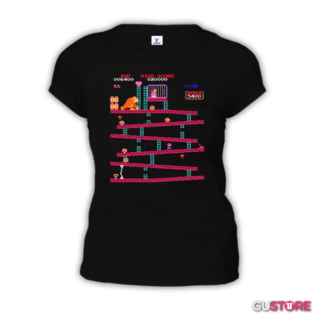Polera de Mujer Gorila Bigote
