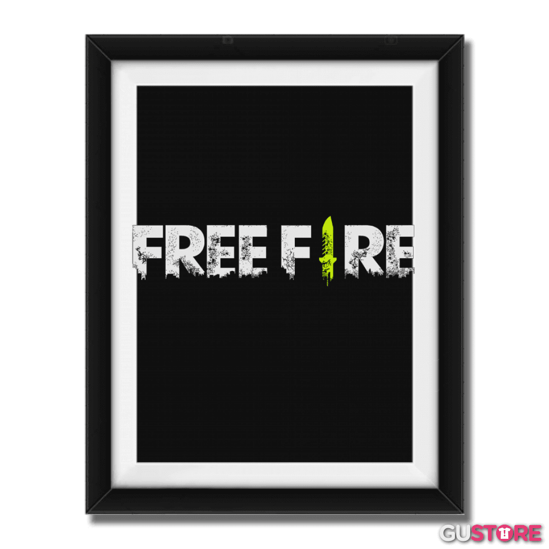 Cuadro decorativo Free fire