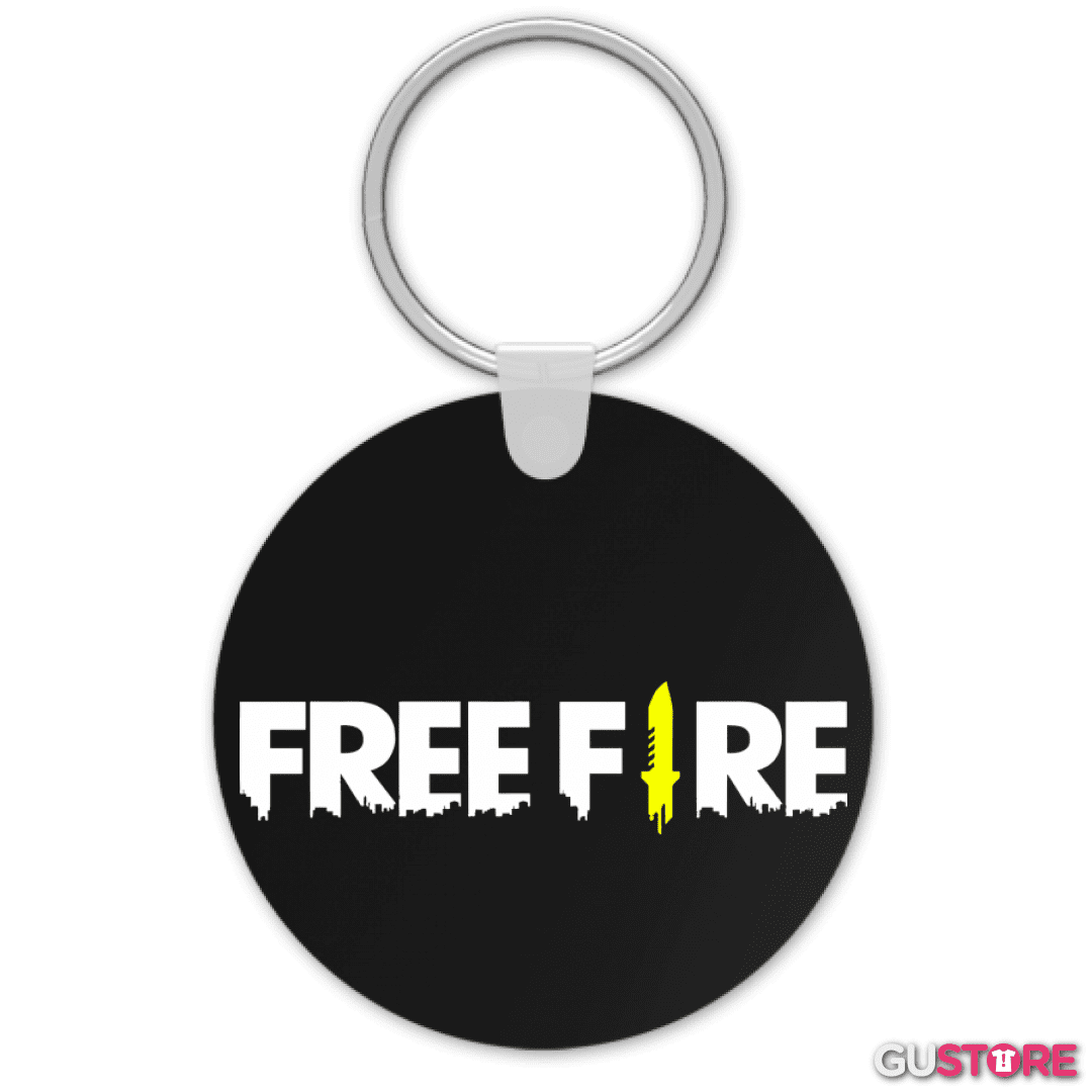 Llavero free fire logo